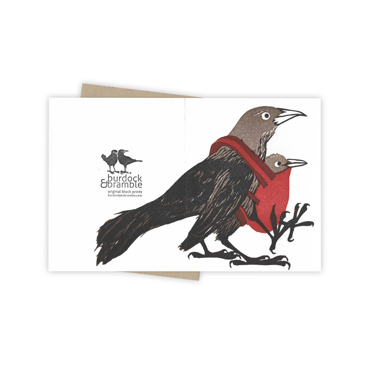 Babywearing Grackle Card