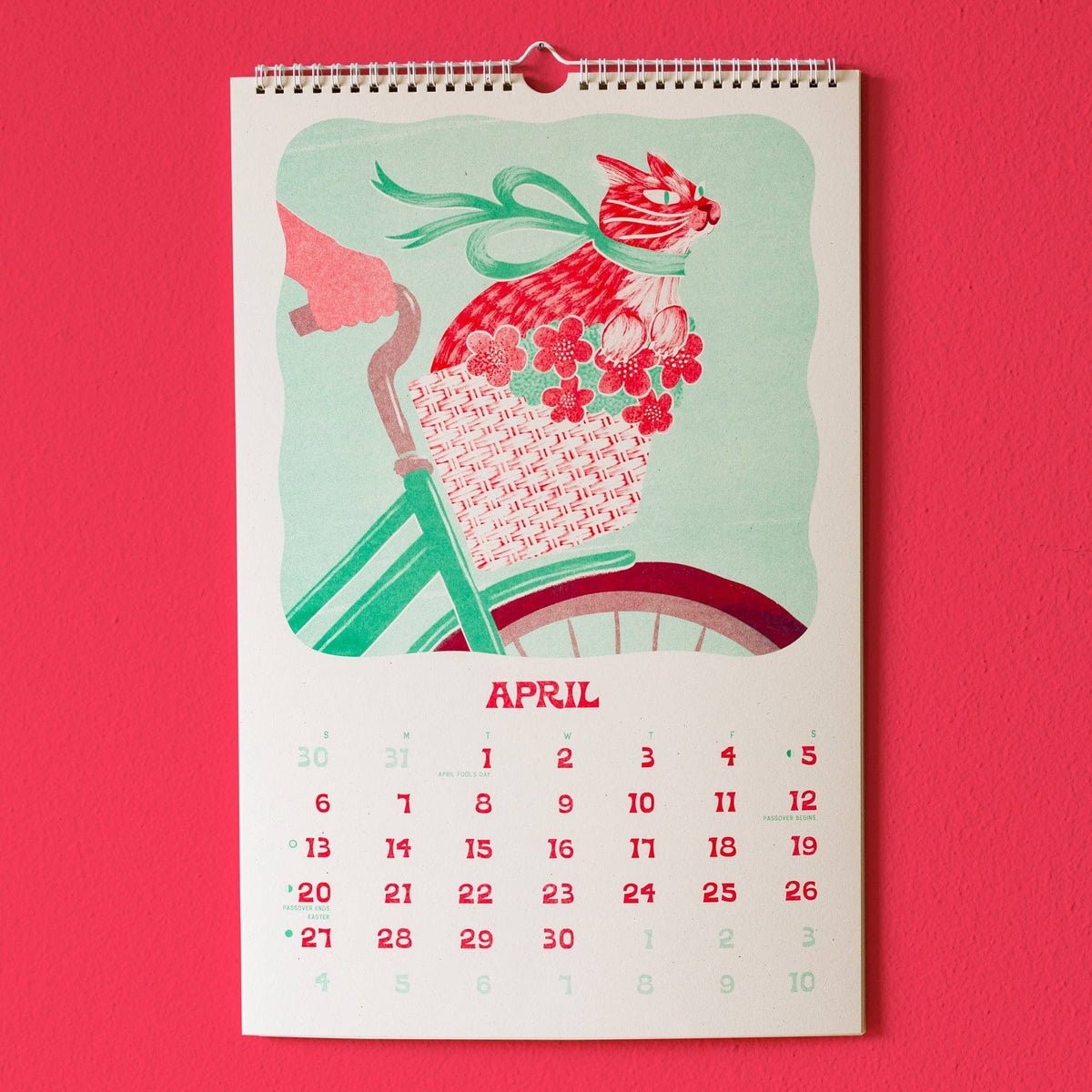 2025 Risograph Wall Calendar - Ain&#39;t Life Grand?