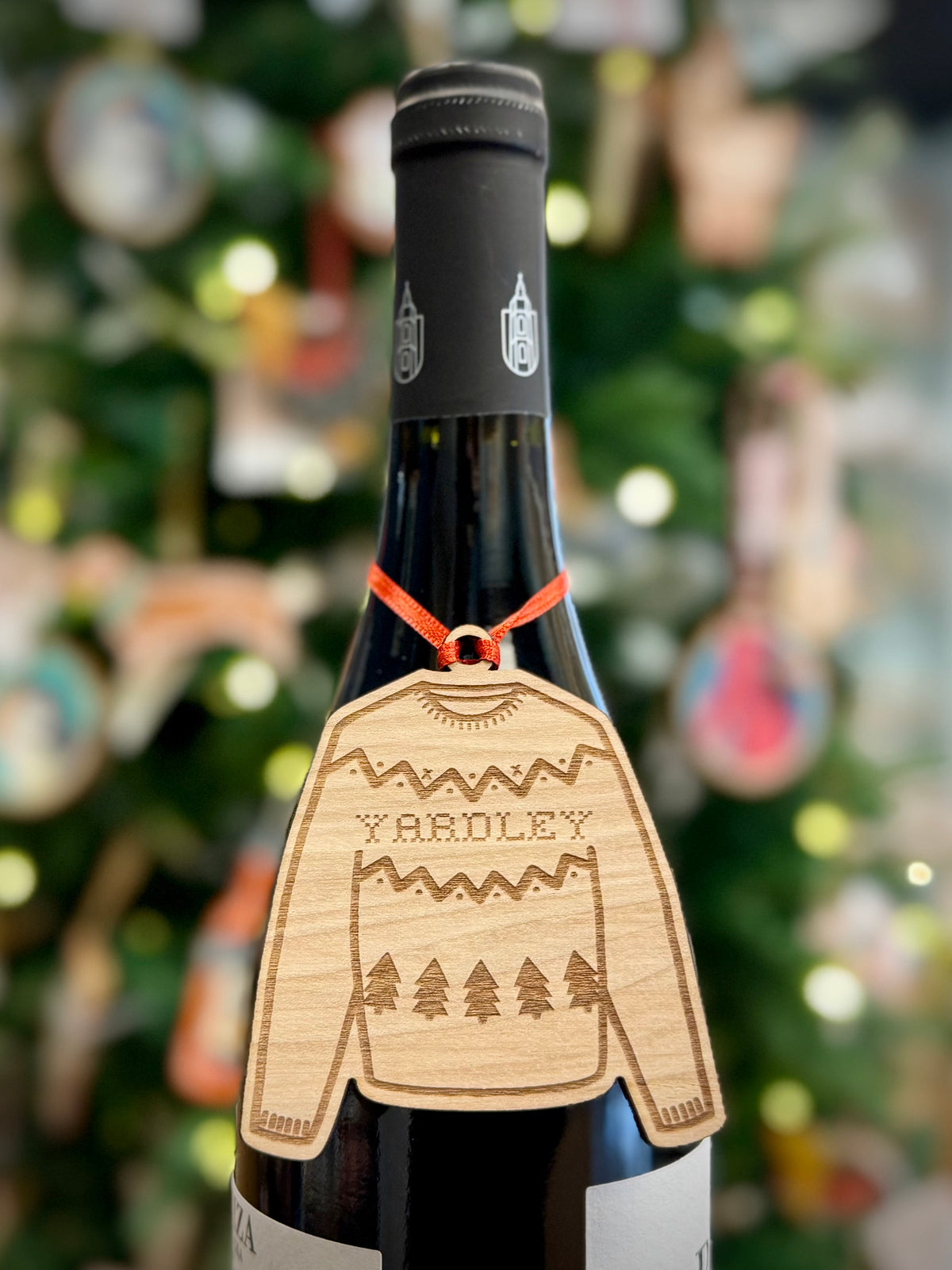 Yardley Christmas Sweater Ornament