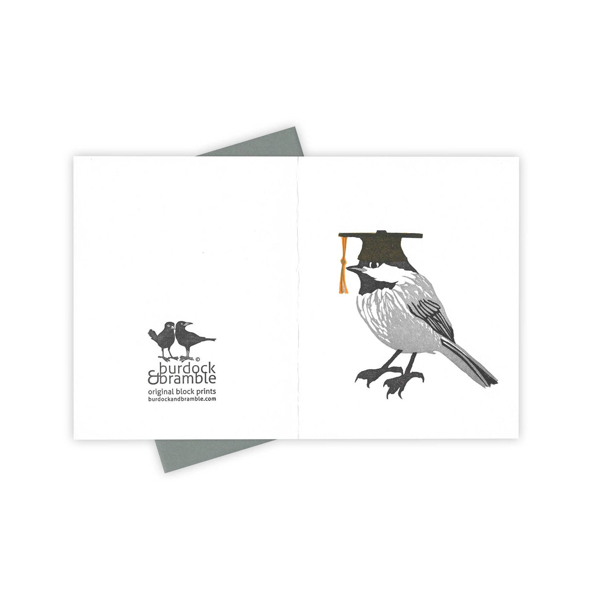 Commencement Day Chickadee Card