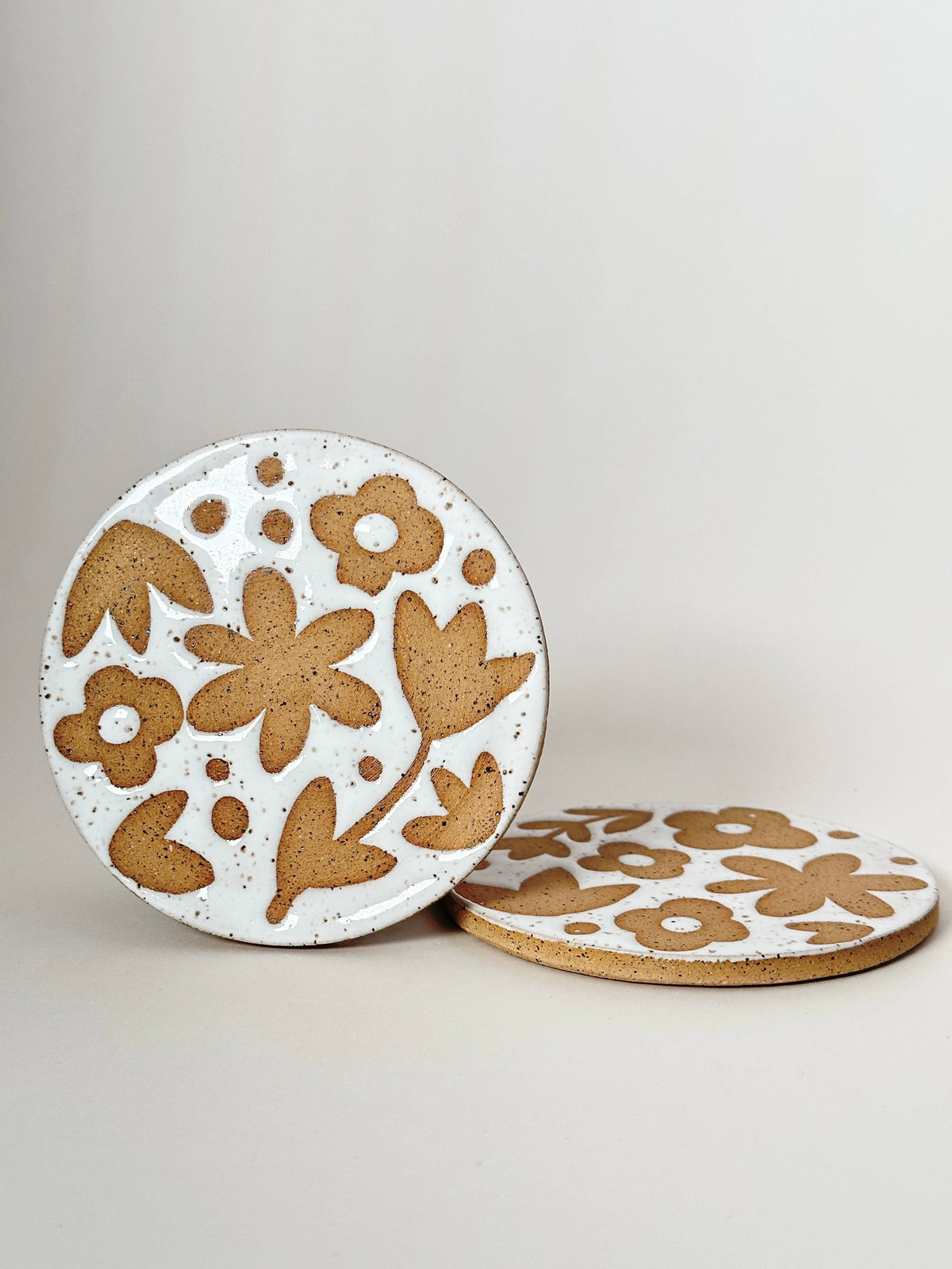 Petal Floral Coaster Set