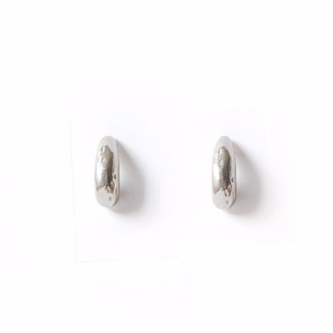 Sterling Silver &quot;Safe&quot; Hoop Earrings