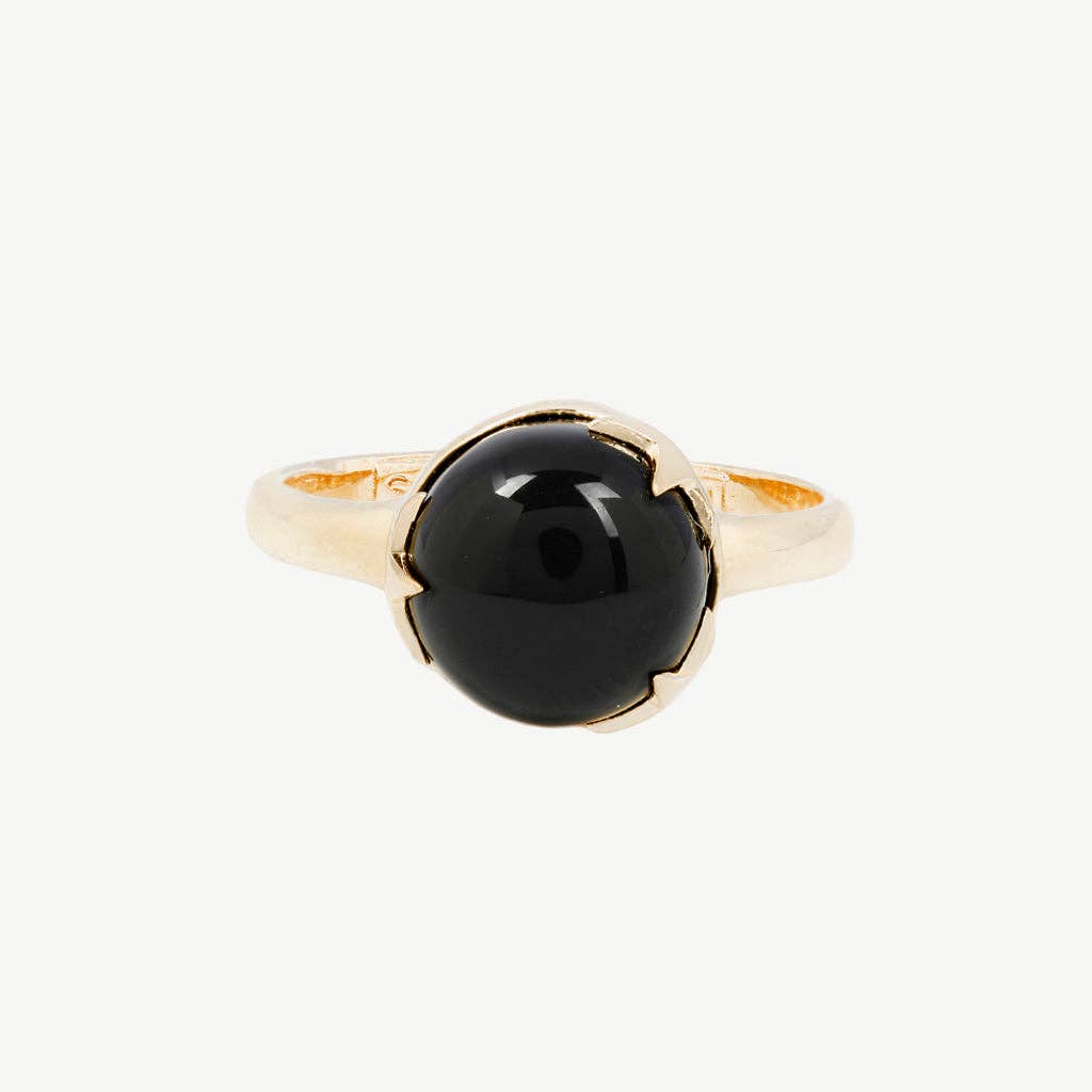 Under The Stars Ring with Black Onyx