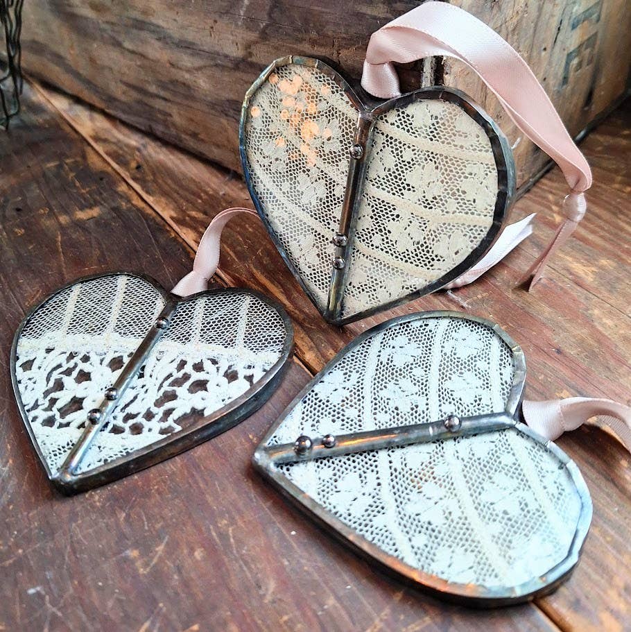 Lace Heart Ornament
