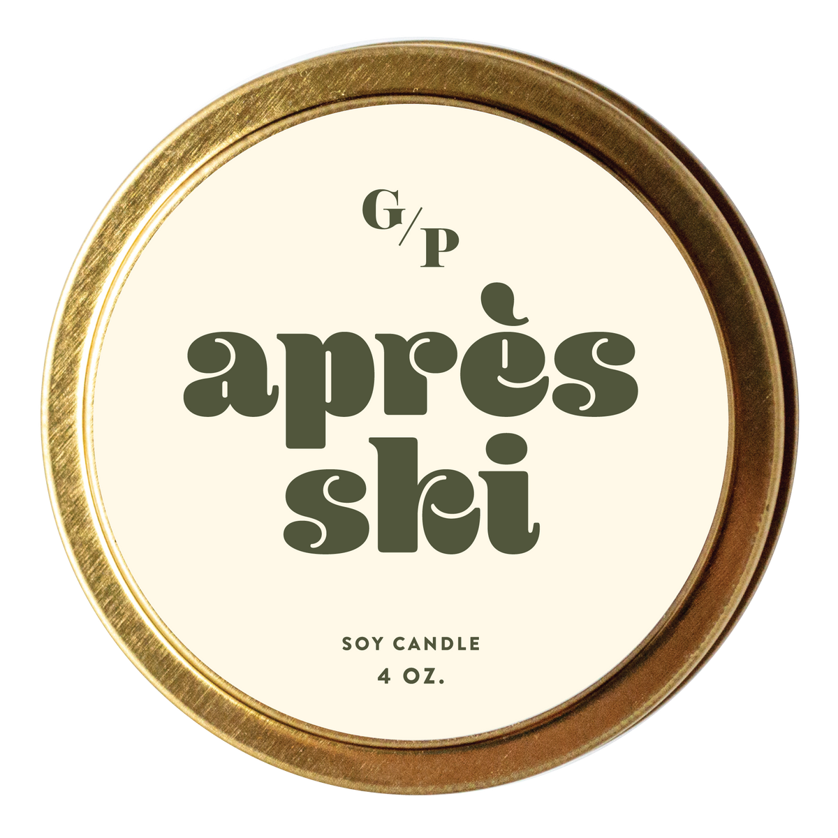 Après Ski Candle Tin (4oz)