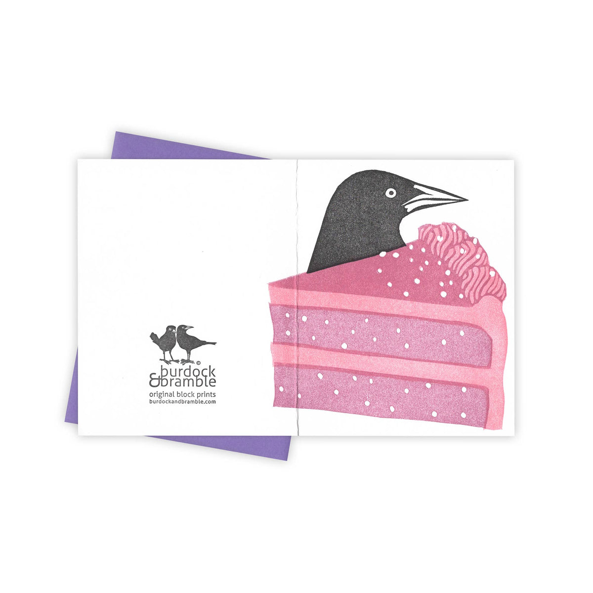 Piece of Cake Grackle Card