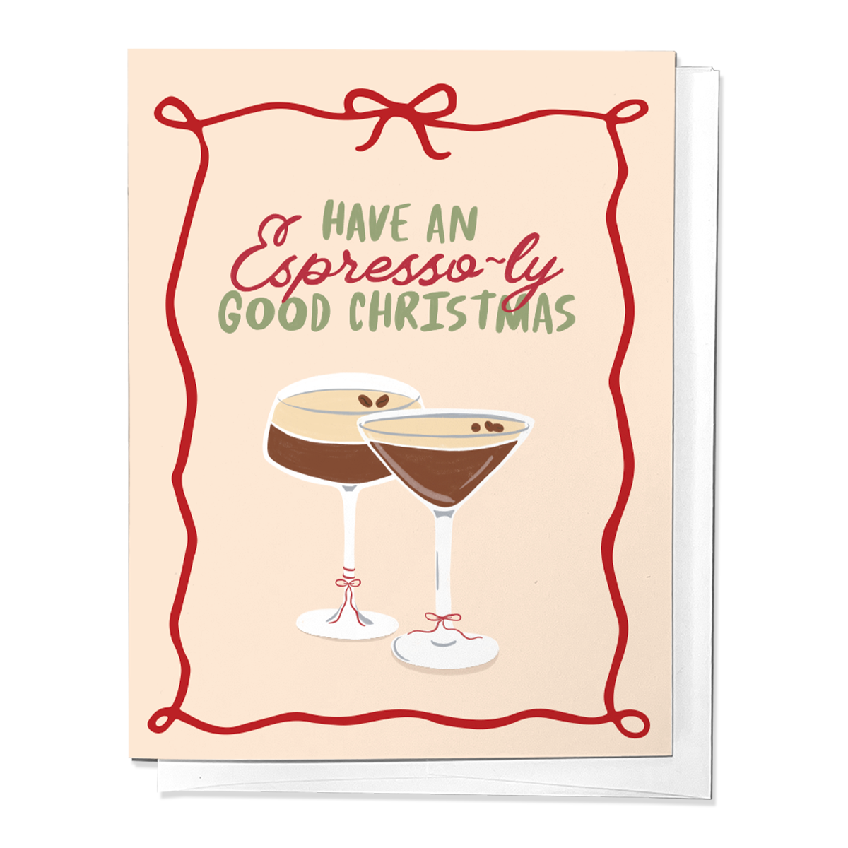 Espresso Martini Greeting Card