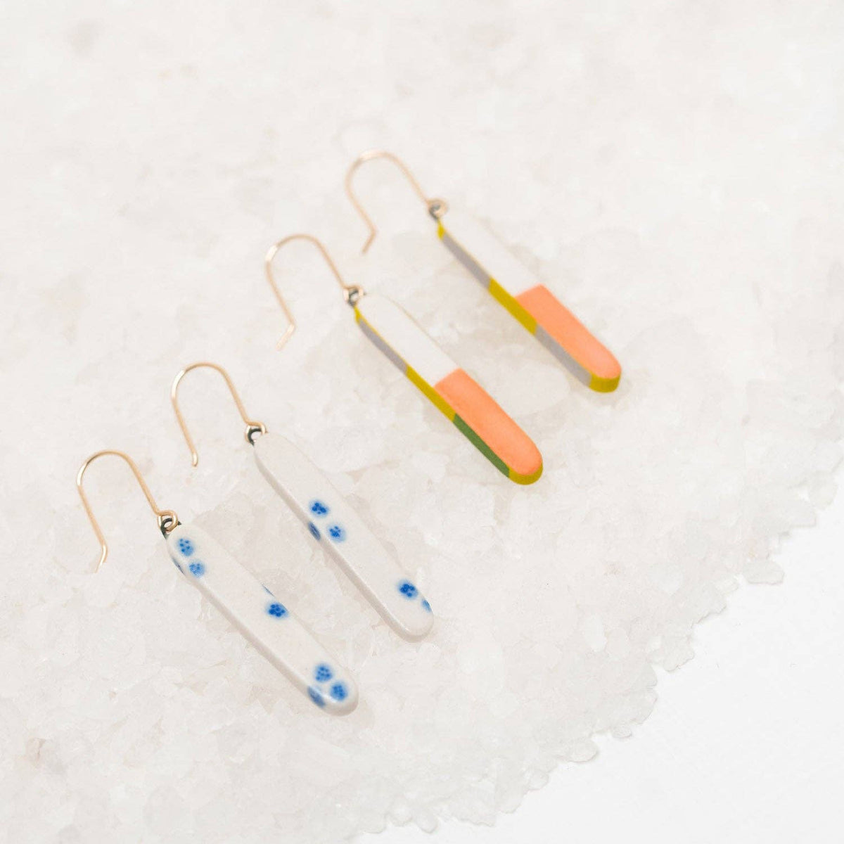 Skinny Dip Earrings - Colorblock