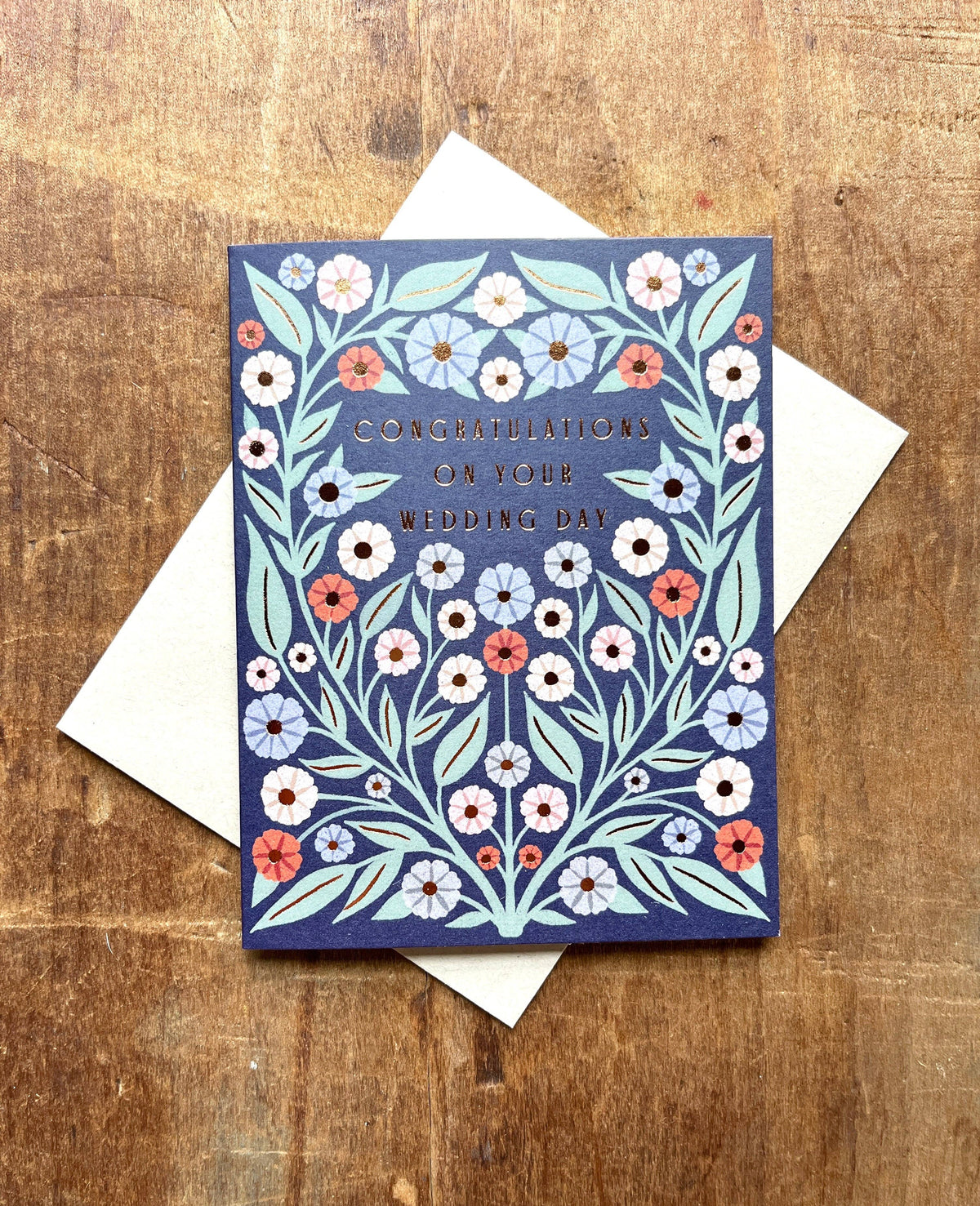 "Congratulations on Your Wedding Day," Greeting Card: Single