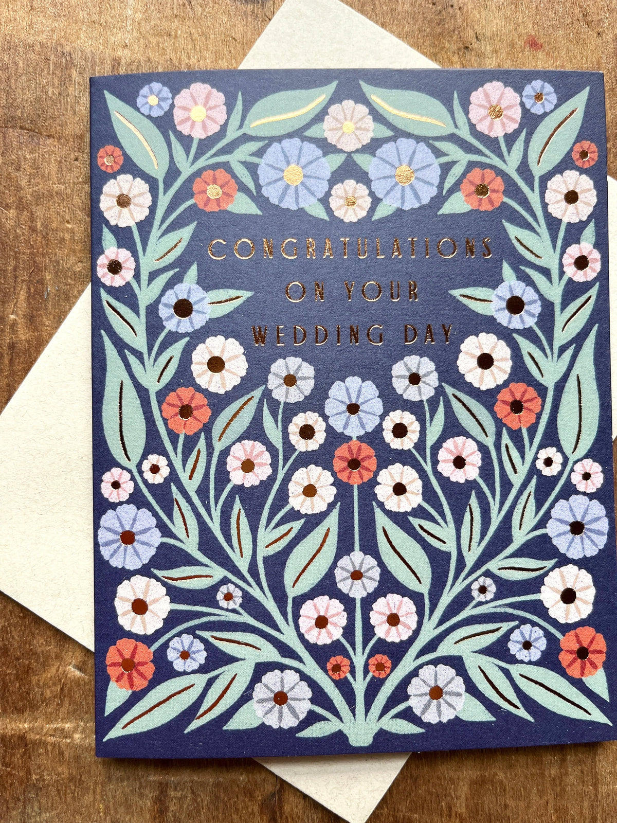 "Congratulations on Your Wedding Day," Greeting Card: Single