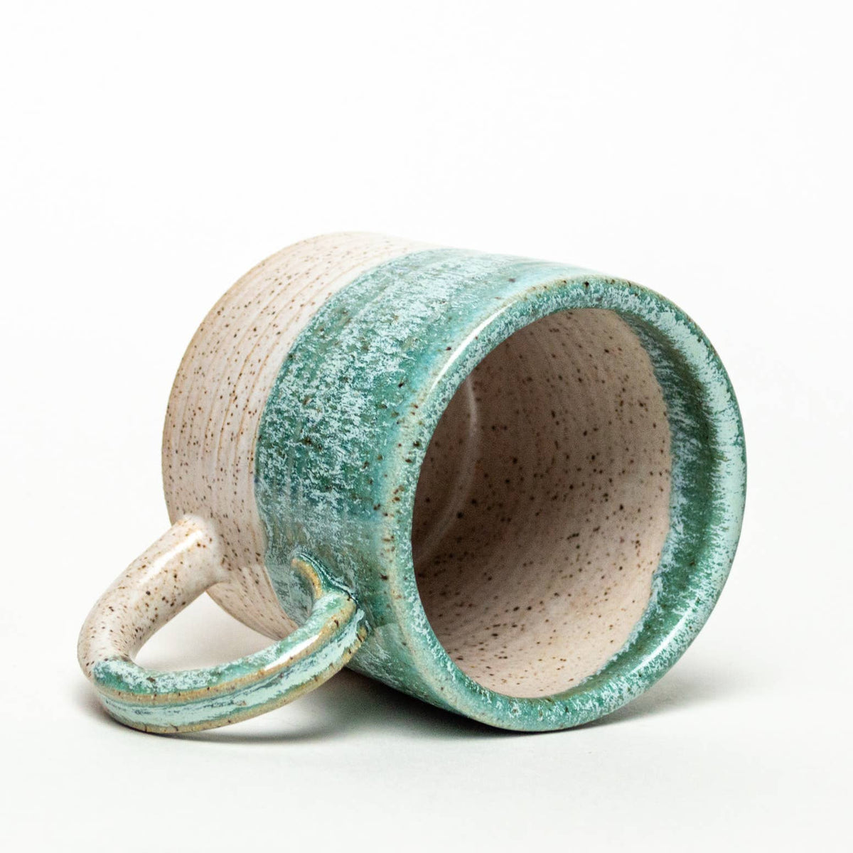 Turquoise Hand-thrown Mug