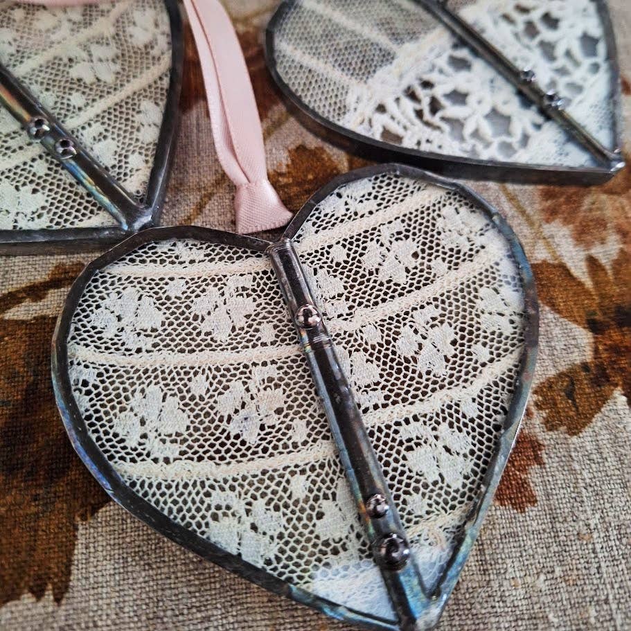 Lace Heart Ornament