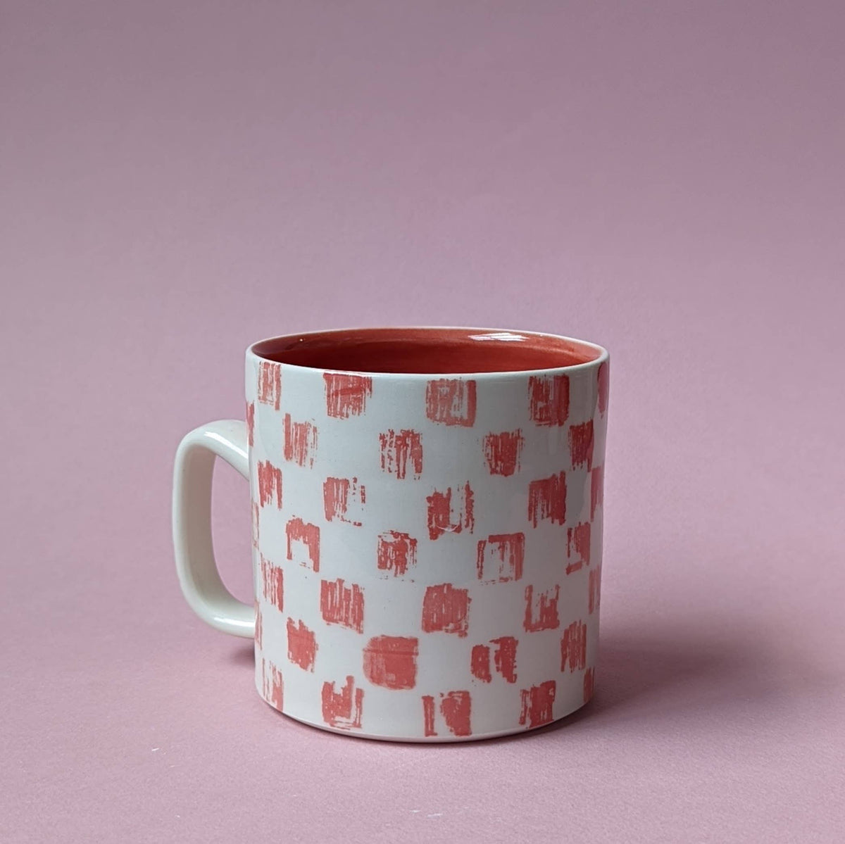 Rainbow Checkerboard Mug
