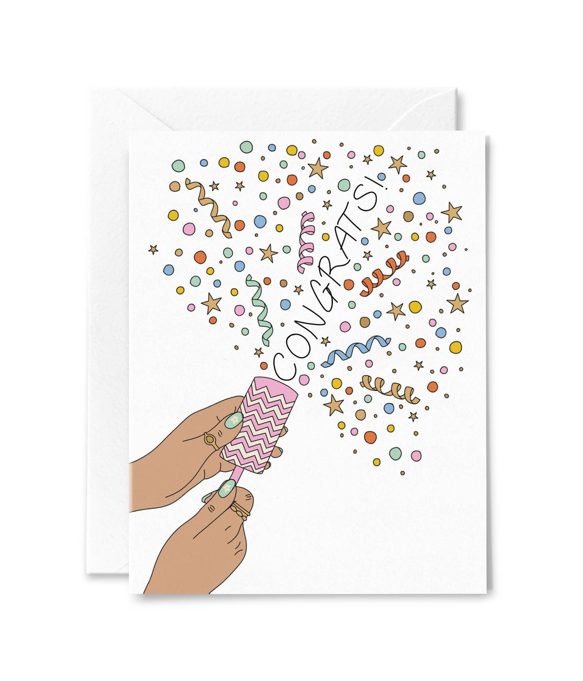 Congrats Confetti Card