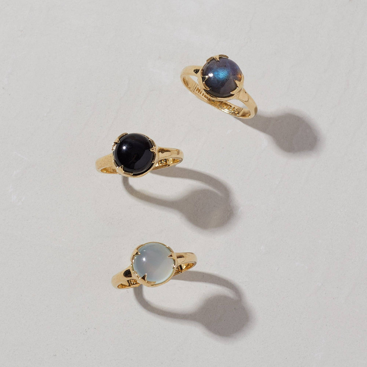 Under The Stars Ring with Black Onyx