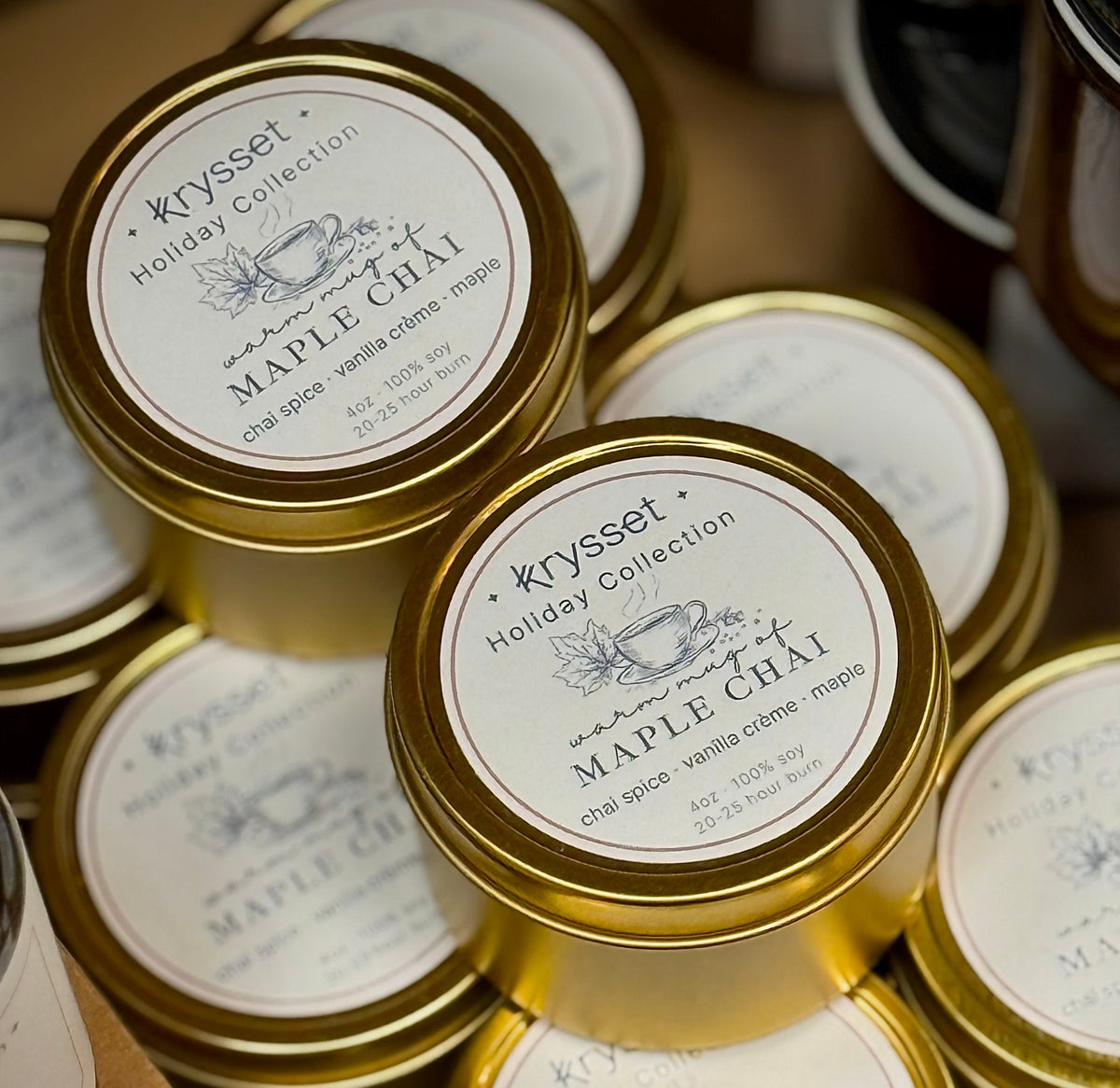 A Warm Mug of Maple Chai Candle 4oz