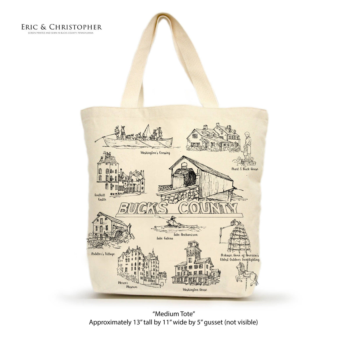 Bucks County Pennsylvania Tote