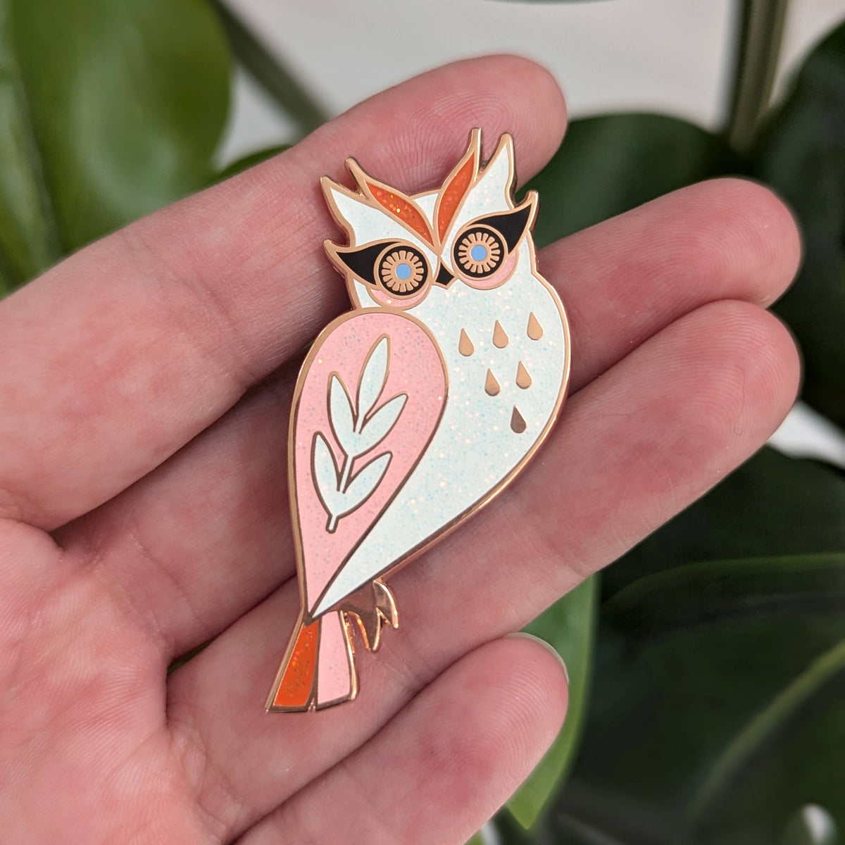 Owl Enamel Pin
