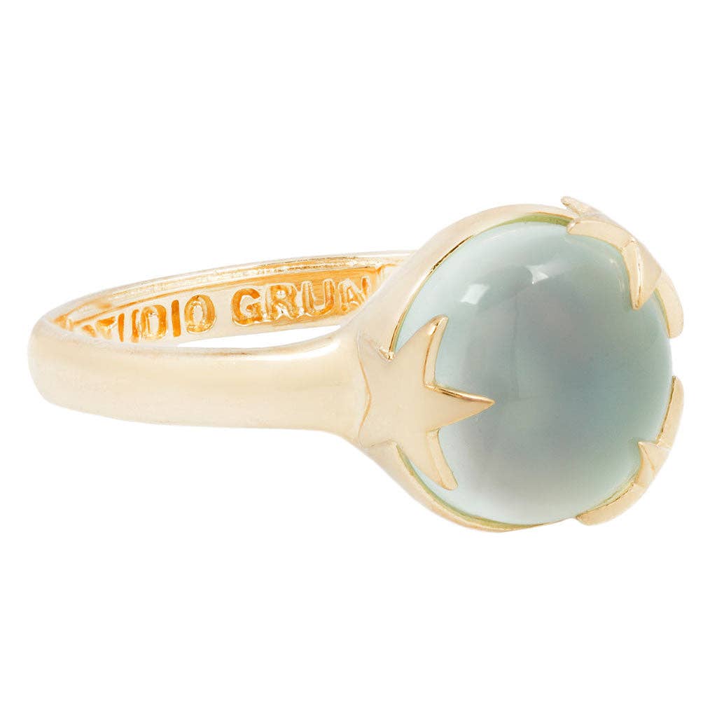 Under The Stars Ring with Chalcedony