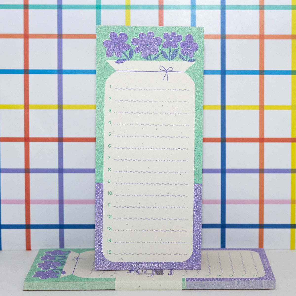 Vase of Flowers - Notepad