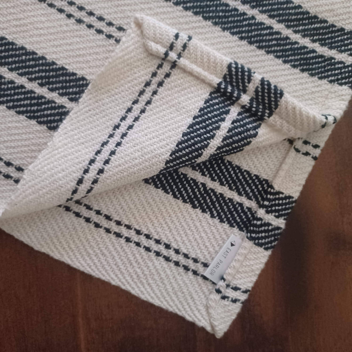 Handwoven Kitchen Towel: Farmhouse Style