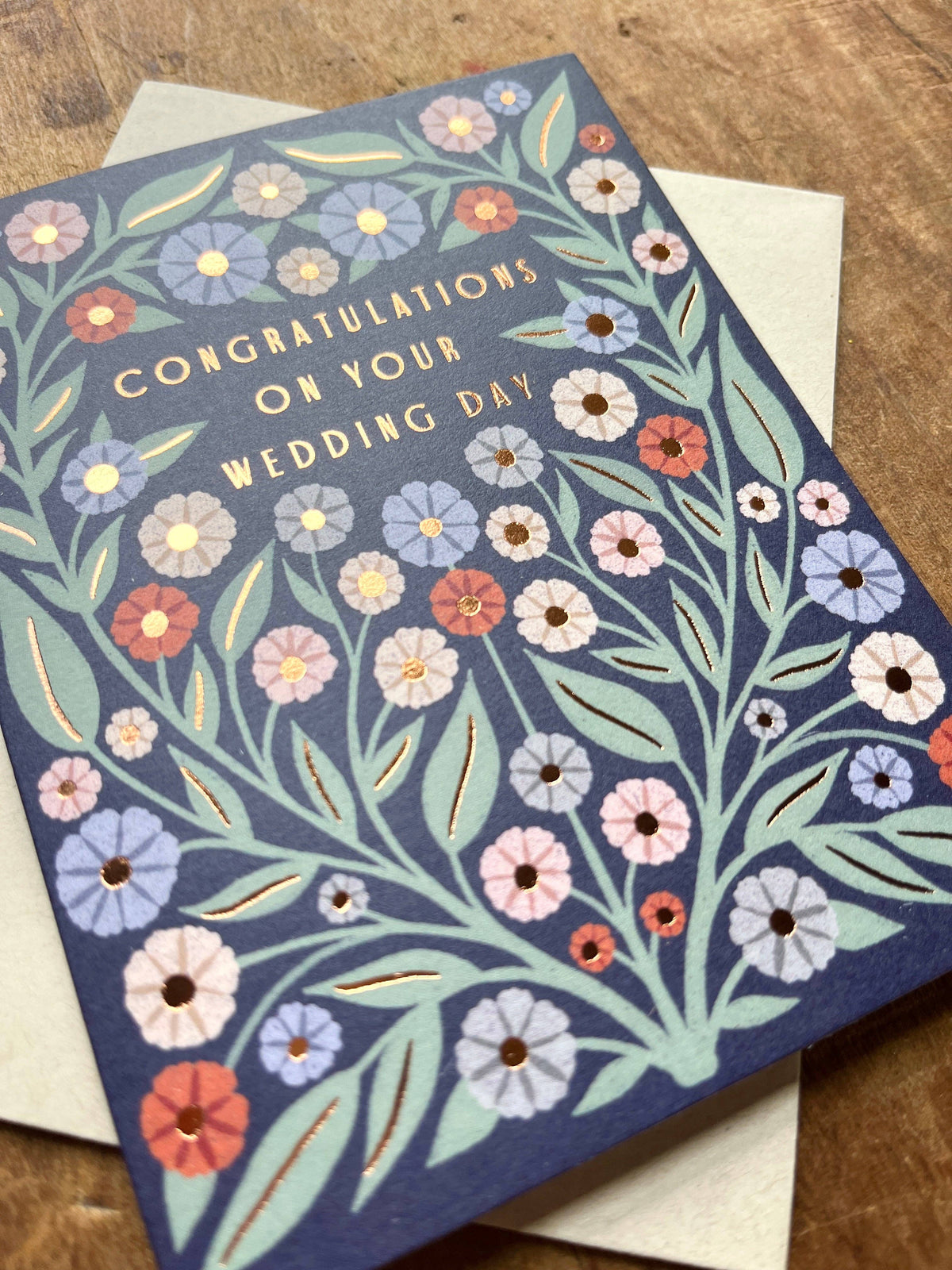 "Congratulations on Your Wedding Day," Greeting Card: Single