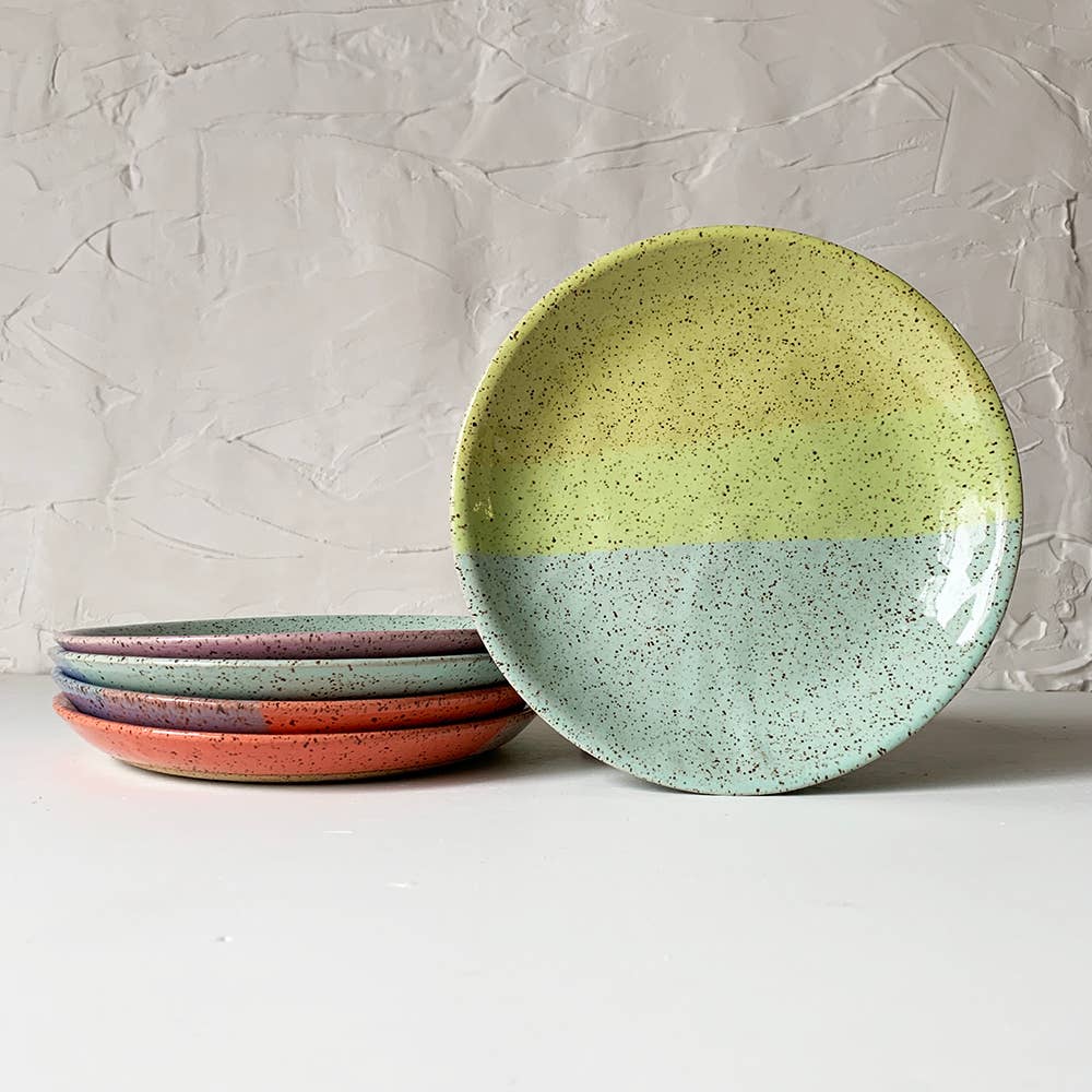 Stoneware Small Plate: Sunset Cruise