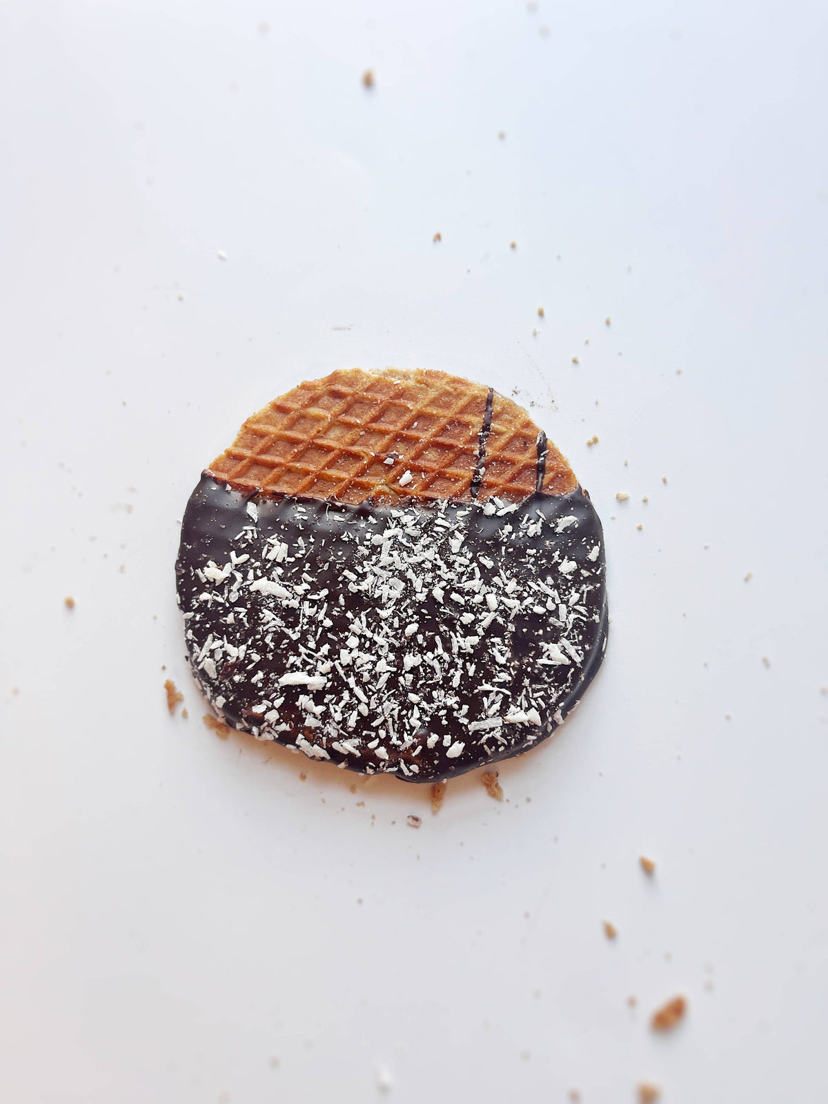 White Chocolate Cranberry Stroopwafel (Single)