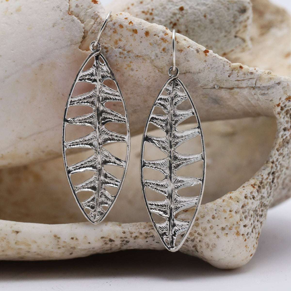 Bright Lopez Fern Medium Earrings