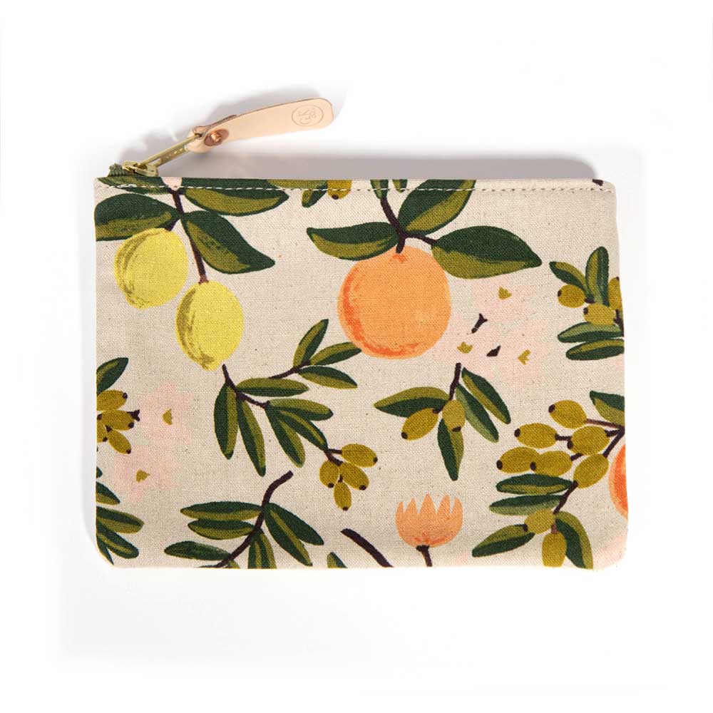 Sicilian Grove Zipper Pouch