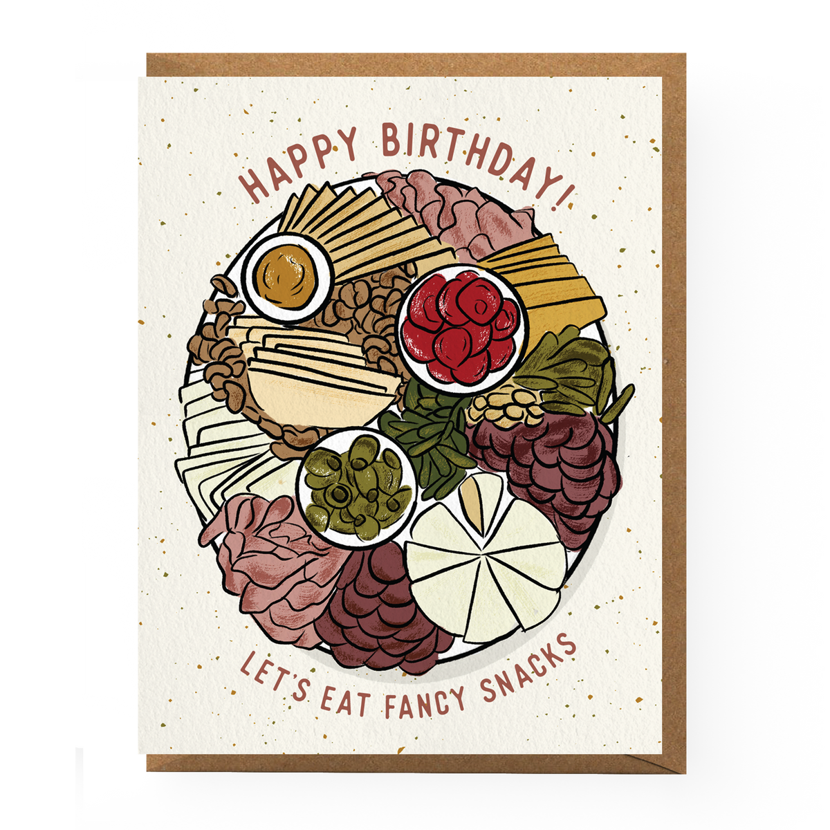 Charcuterie Board Birthday Card