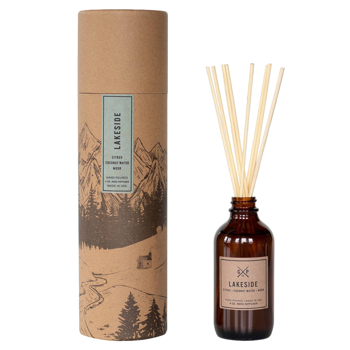 Lakeside Balsam + Feather Reed Diffuser