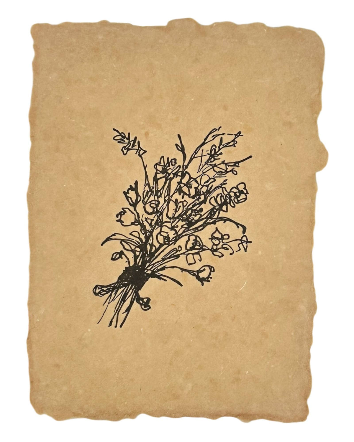 Wild bouquet art print