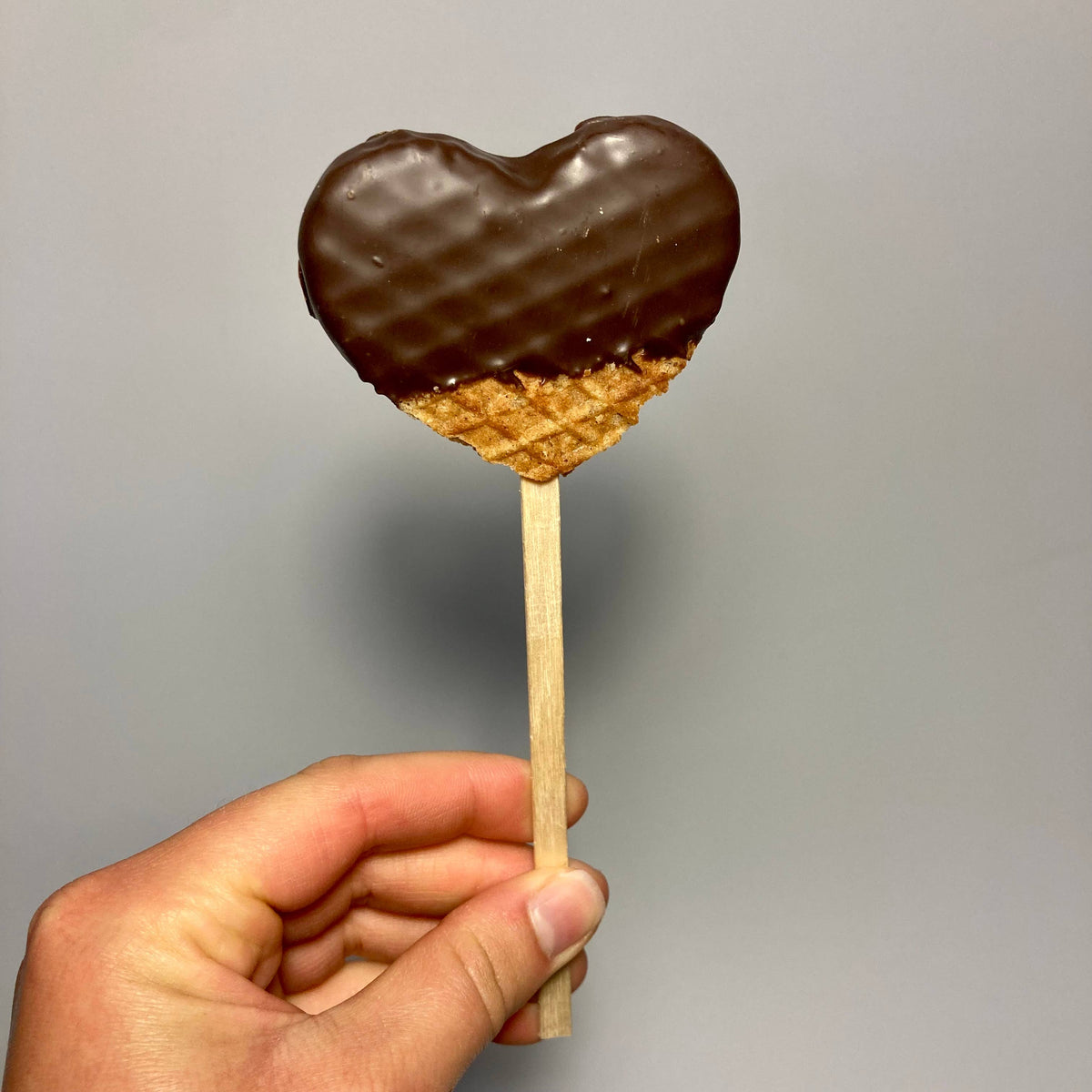 Mini Stroopwafel Lollipops: Chocolate Sprinkle