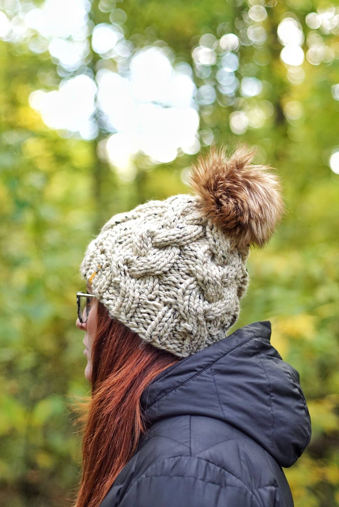 Monster Cables Beanie in Red Claret