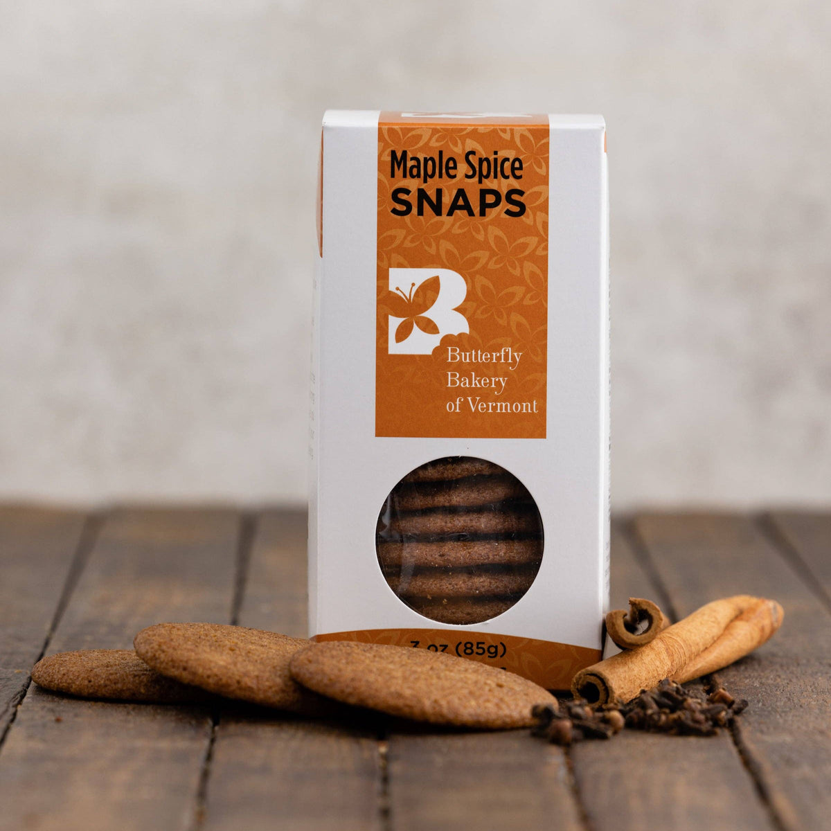 Maple Spice Snaps (3oz/10ct)