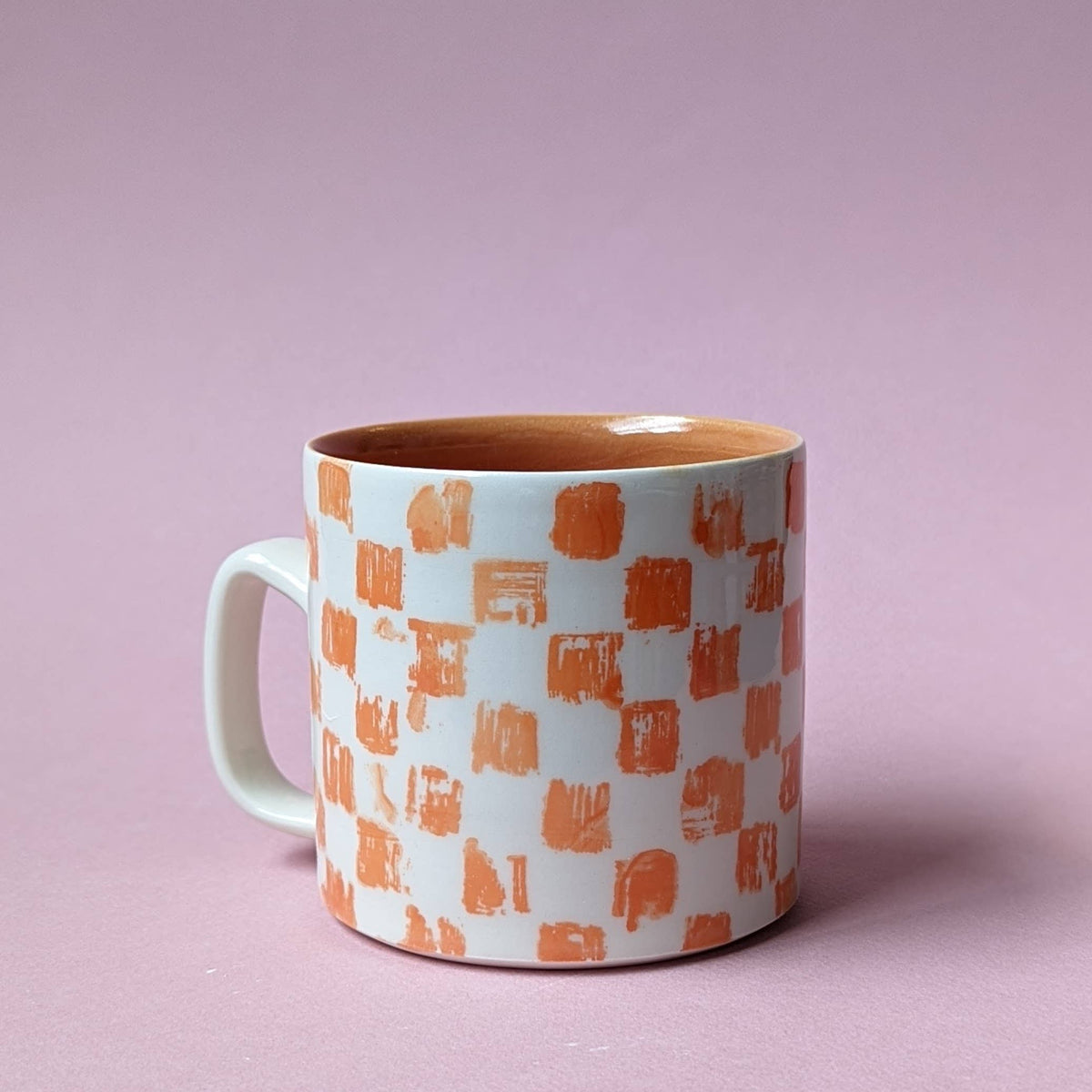Rainbow Checkerboard Mug