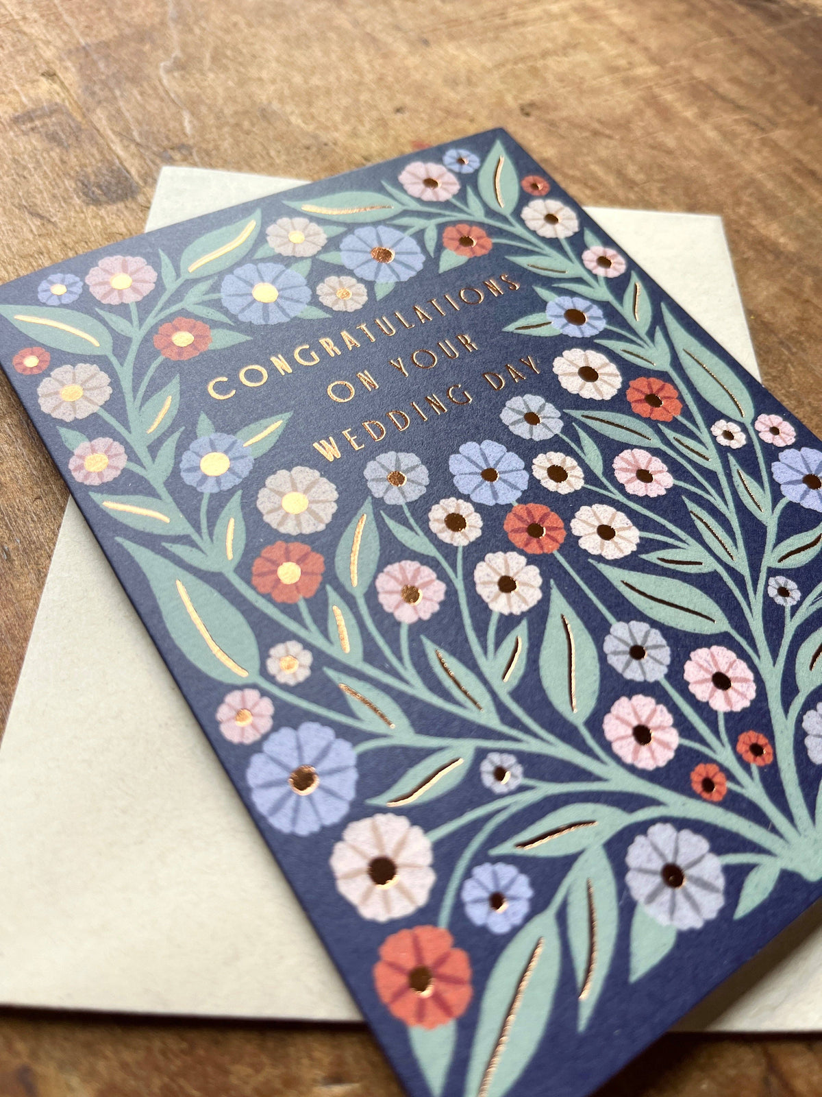 "Congratulations on Your Wedding Day," Greeting Card: Single