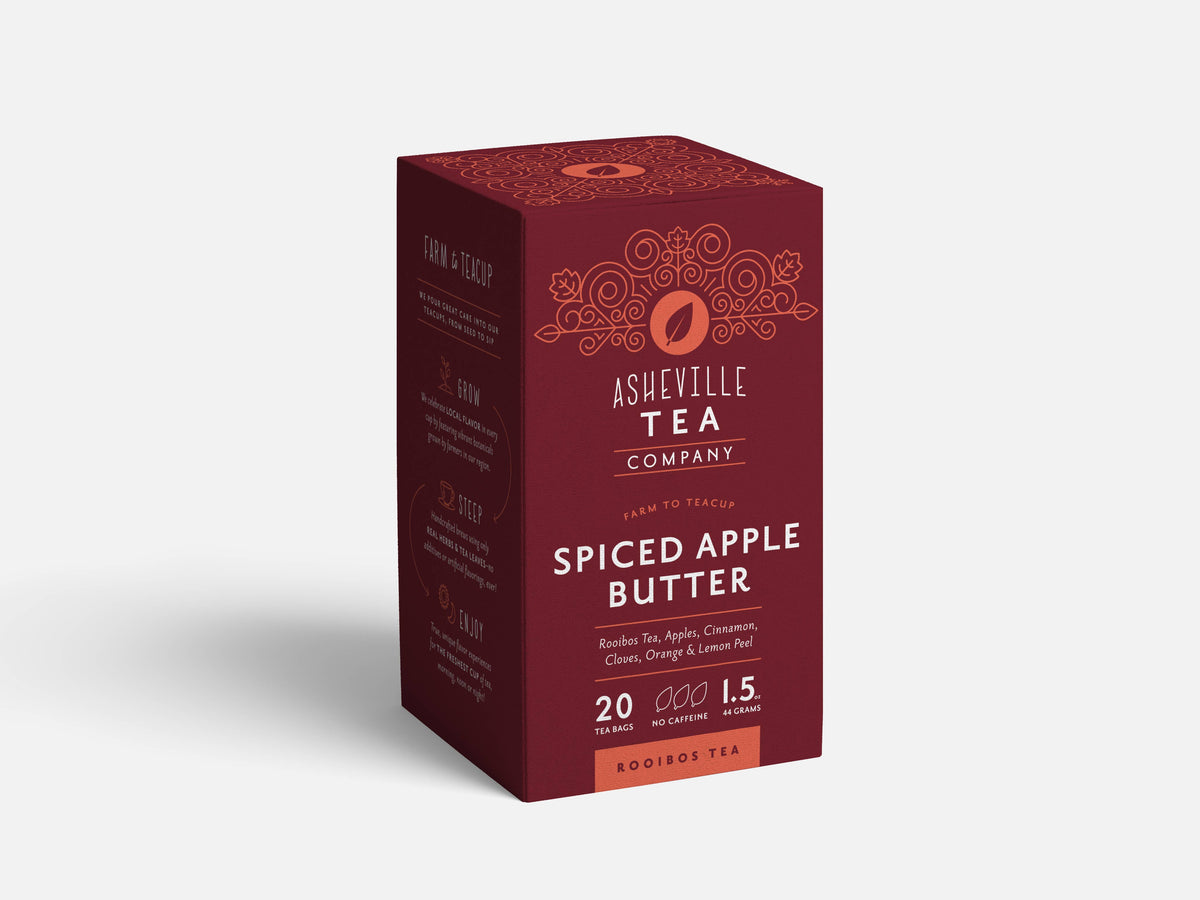 Tea Box with Spiced Apple Butter Individual Tea Bags