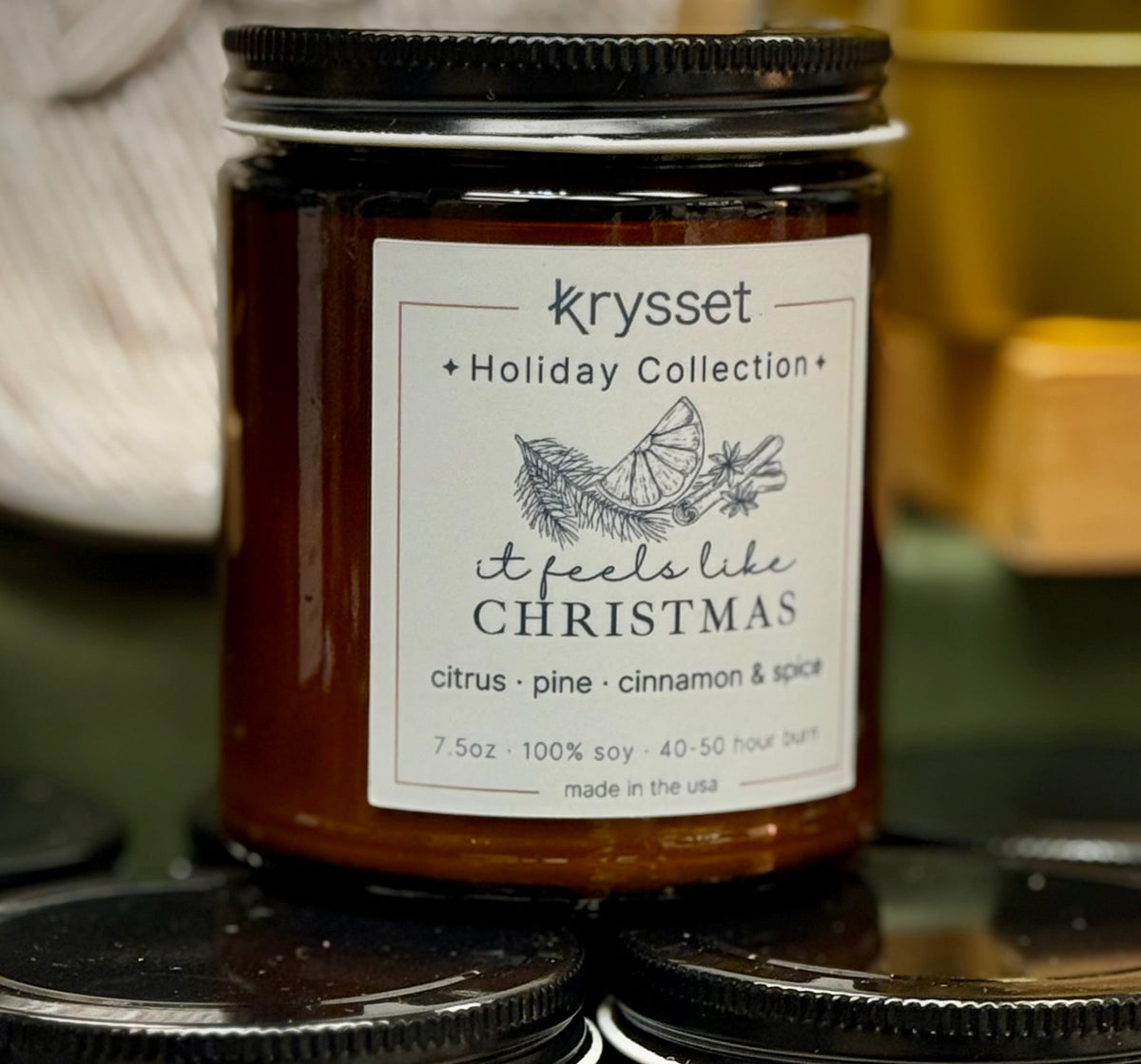 It Feels Like Christmas Candle 7.5oz