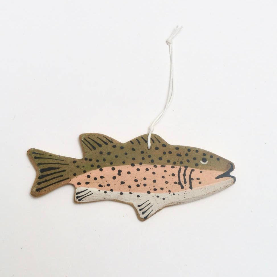 Fish Ornament: Trout