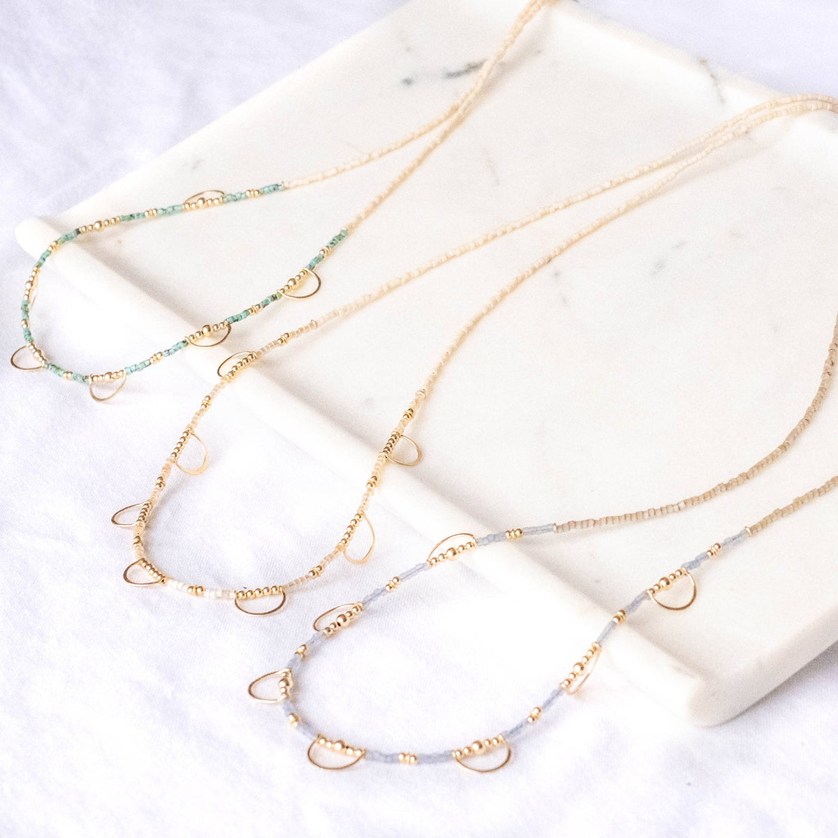 Dalsun Necklace in Blue