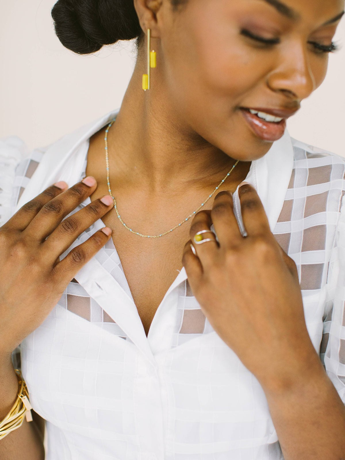 Dot Necklace Base