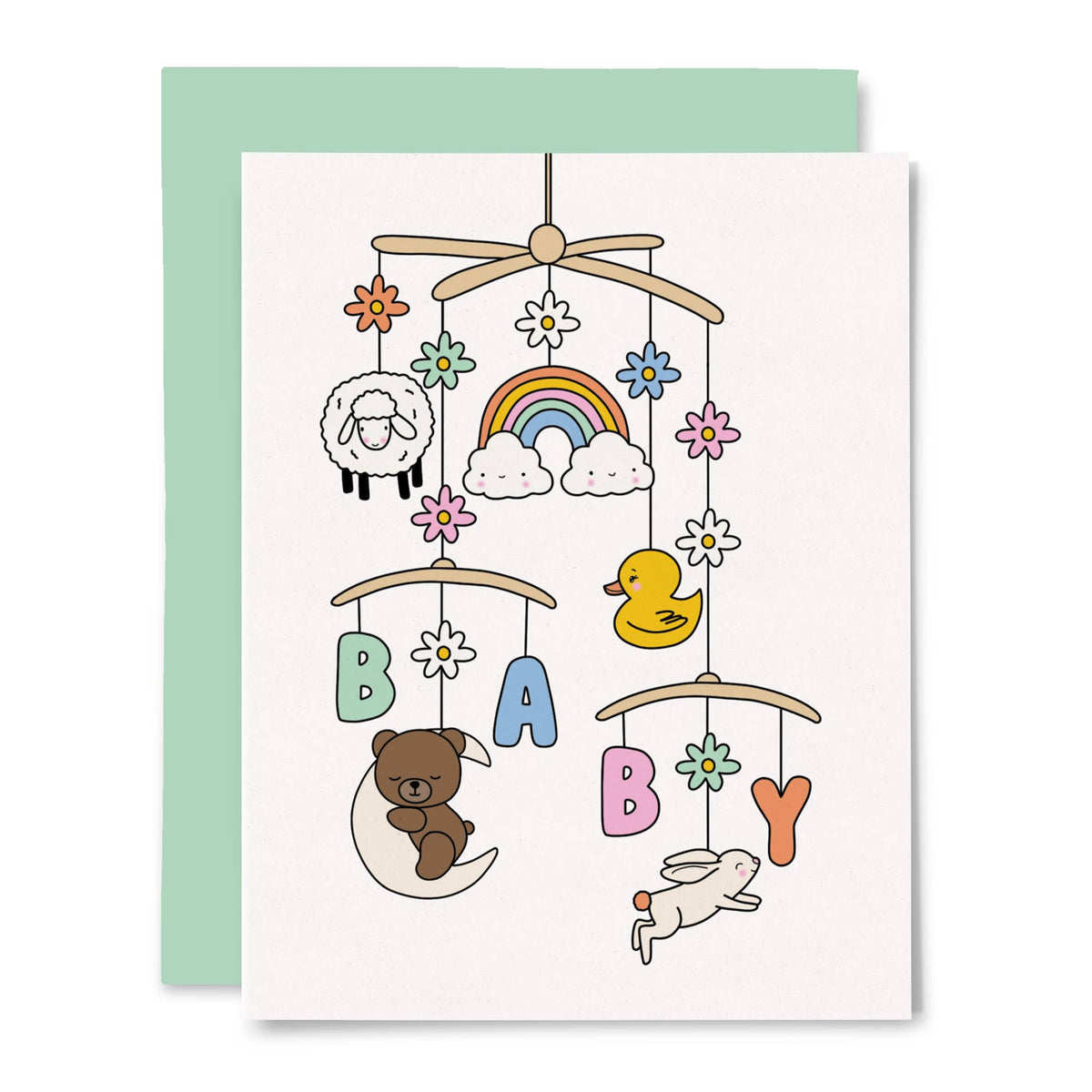Baby Mobile Card