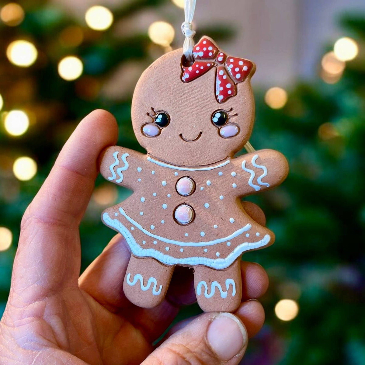 Gingerbread Girl Ornament
