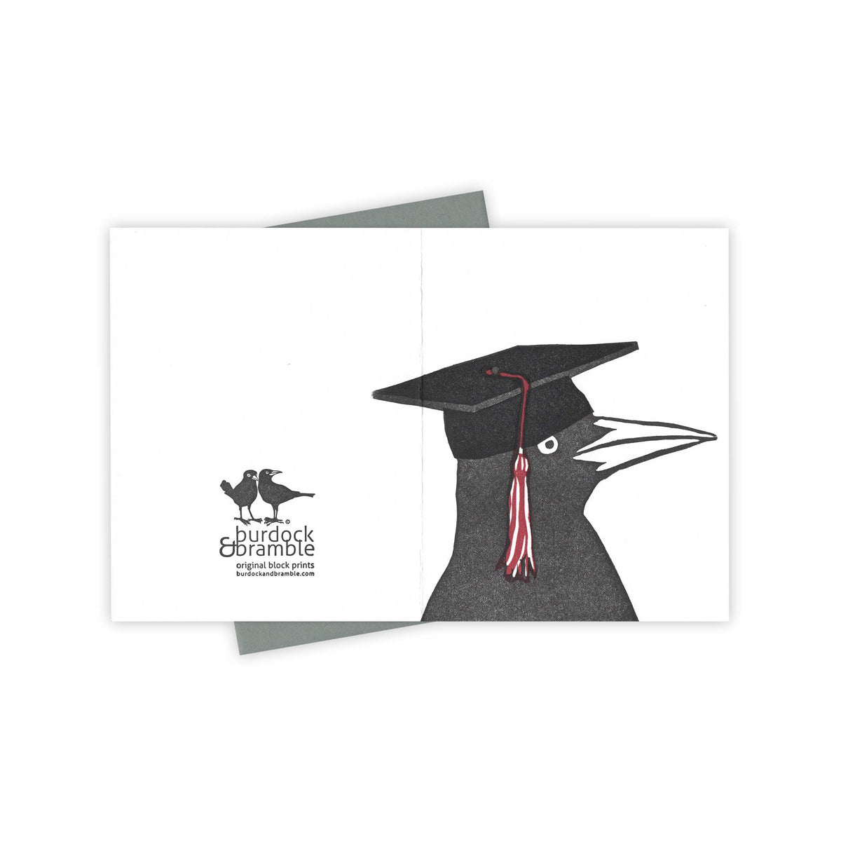 Mortar Board Grackle Card