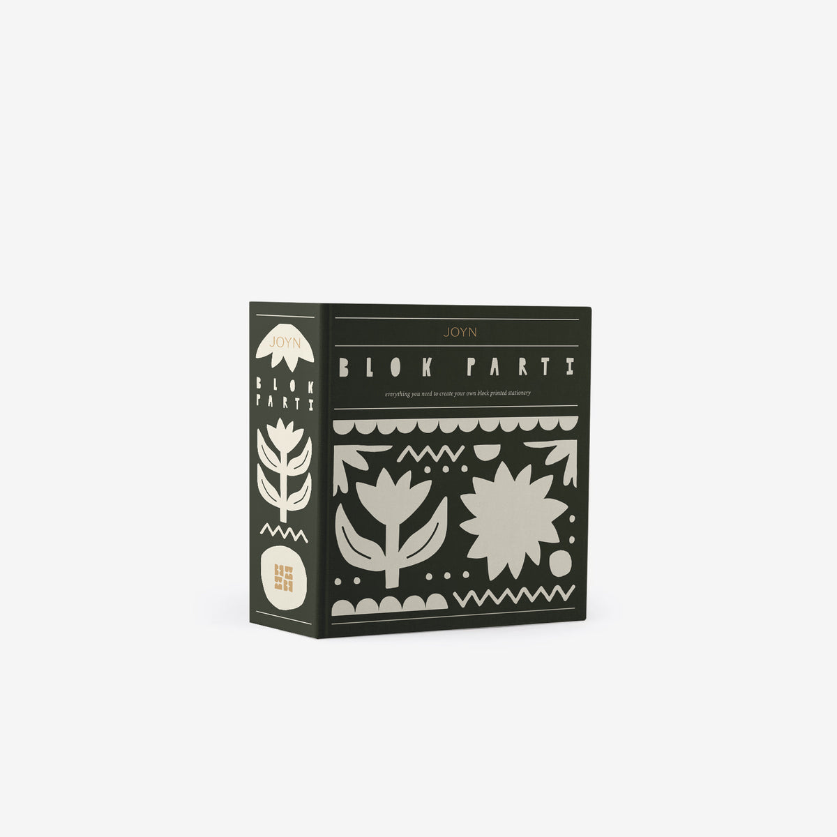BLOK PARTI Block Printing Kit - Tulip Print Stationery Set