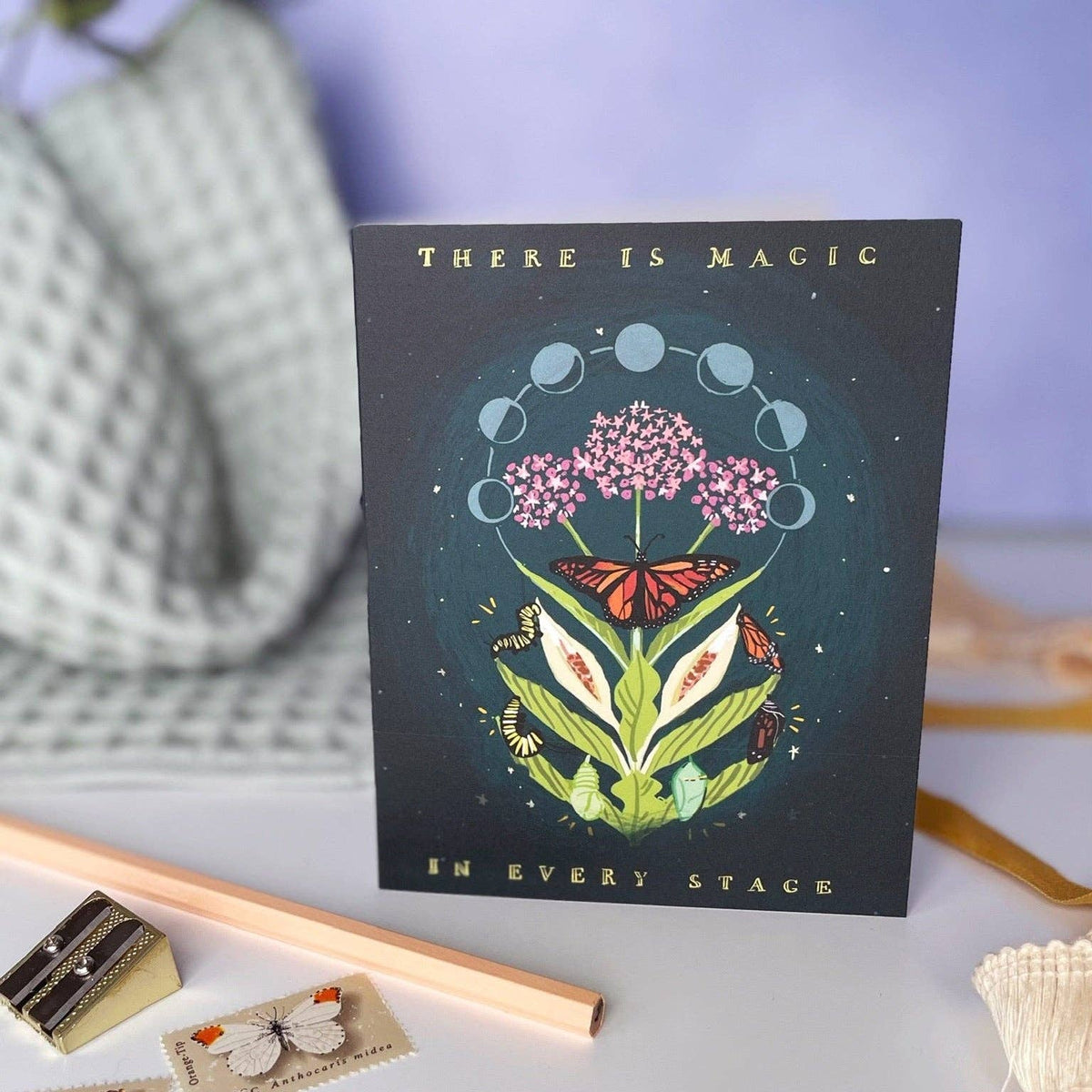 There is Magic in Every Stage — Everyday, Baby, Congrats Card: Eco-friendly card pocket