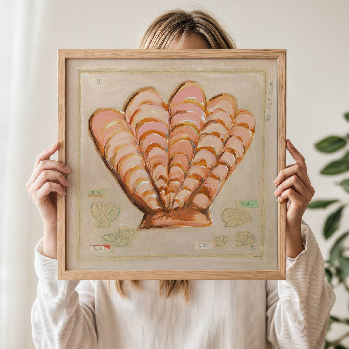 Pink Shell Art Print