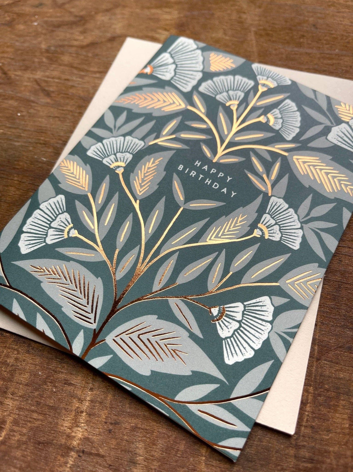 "Happy Birthday," Greeting Card: Single